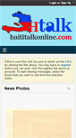 Mobile Screenshot of haititalkonline.com