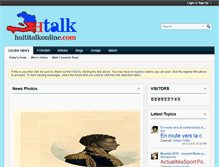 Tablet Screenshot of haititalkonline.com